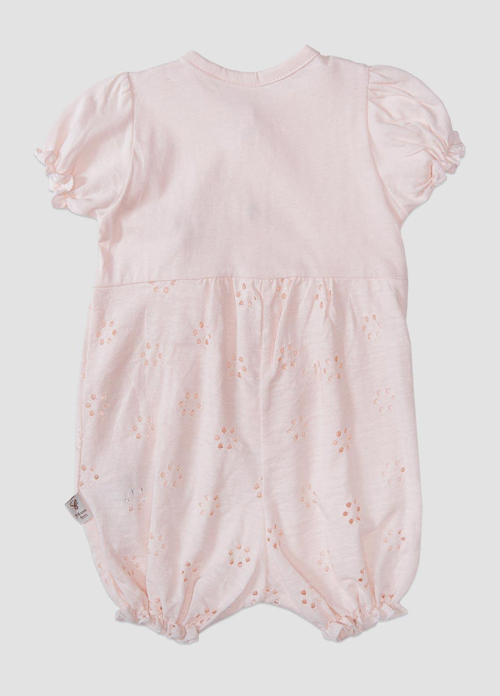 Sanaulla Exclusive Range  Fancy Rompers for Girls -  236219 Pink