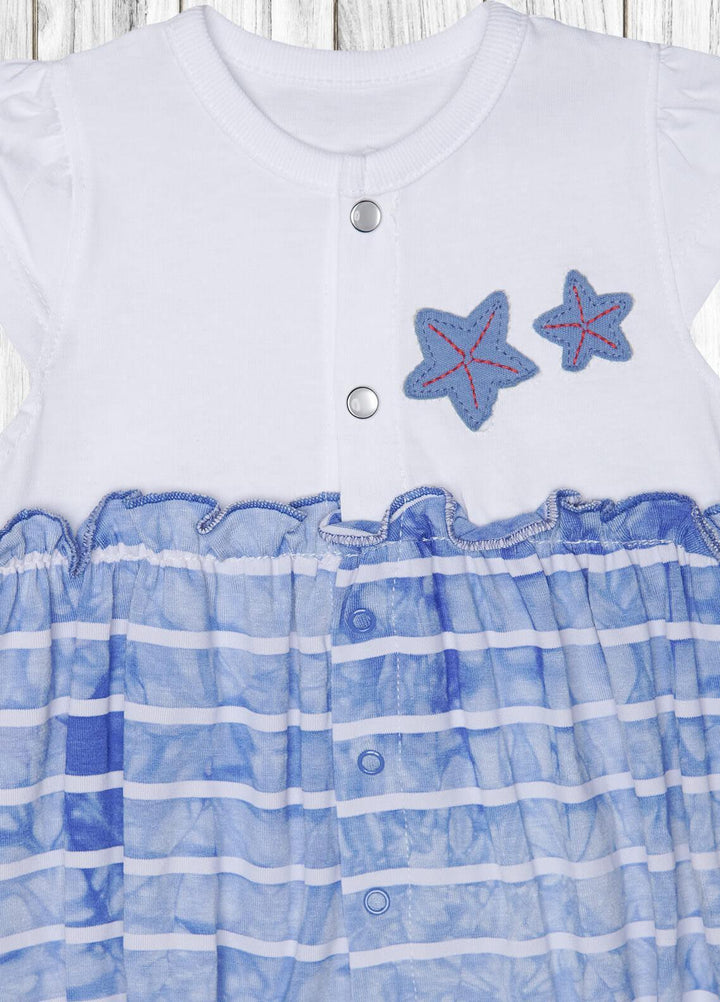 Sanaulla Exclusive Range  Fancy Kids Romper -  236205 Sk-Blue