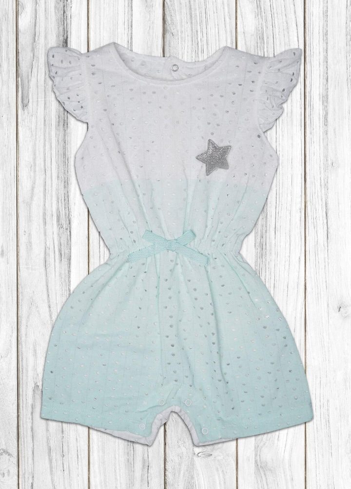 Sanaulla Exclusive Range  Fancy Romper for Kids -  236185 Ferozi