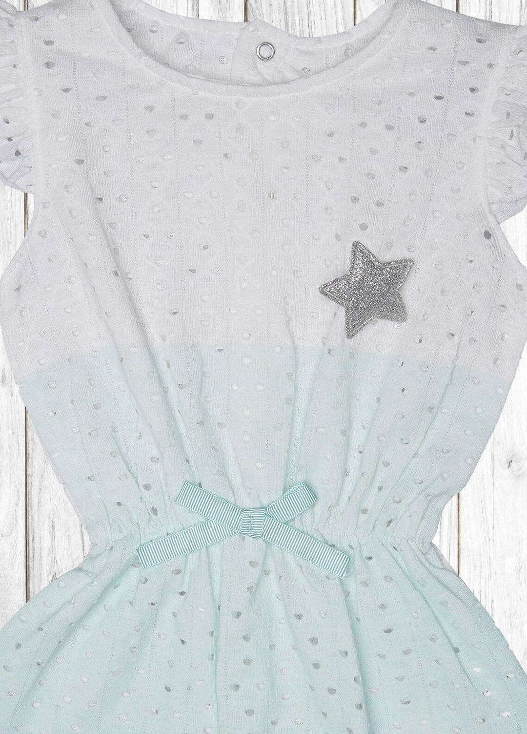 Sanaulla Exclusive Range  Fancy Romper for Kids -  236185 Ferozi