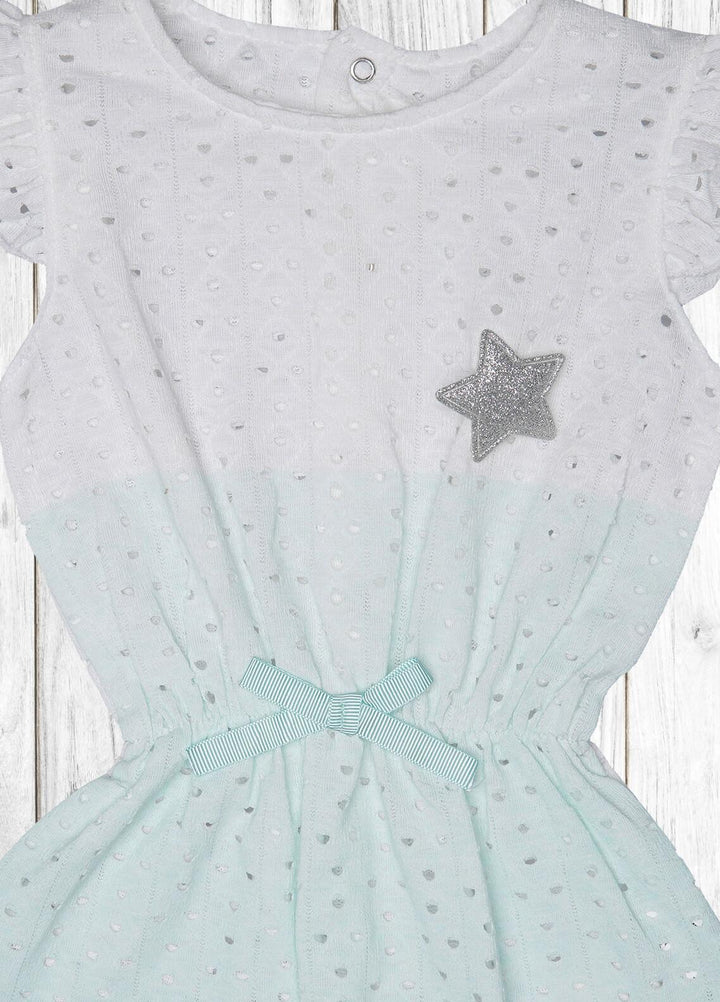 Sanaulla Exclusive Range  Fancy Romper for Kids -  236185 Ferozi