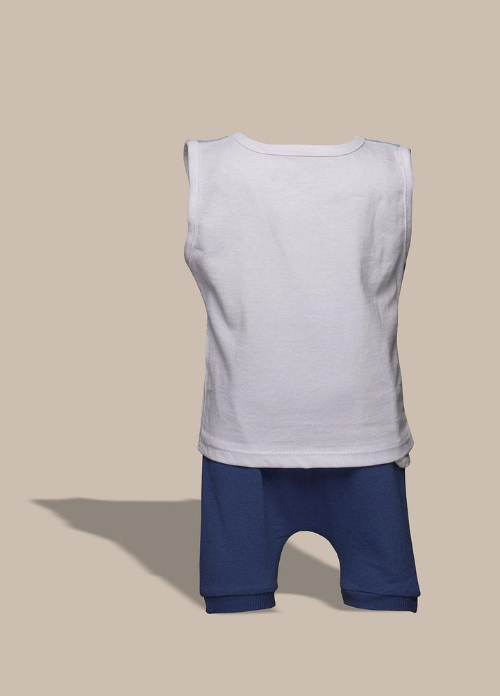 Sanaulla Exclusive Range  Fancy Suit for Boys -  343708 Light Blue