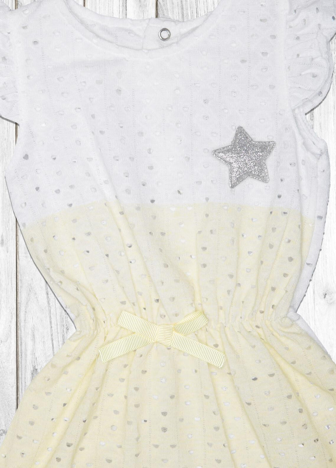 Sanaulla Exclusive Range  Fancy Kids Romper -  236185 Yellow