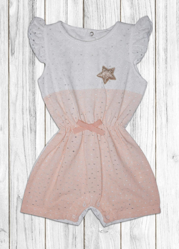 Sanaulla Exclusive Range  Fancy Romper for Kids -  236185 Pink