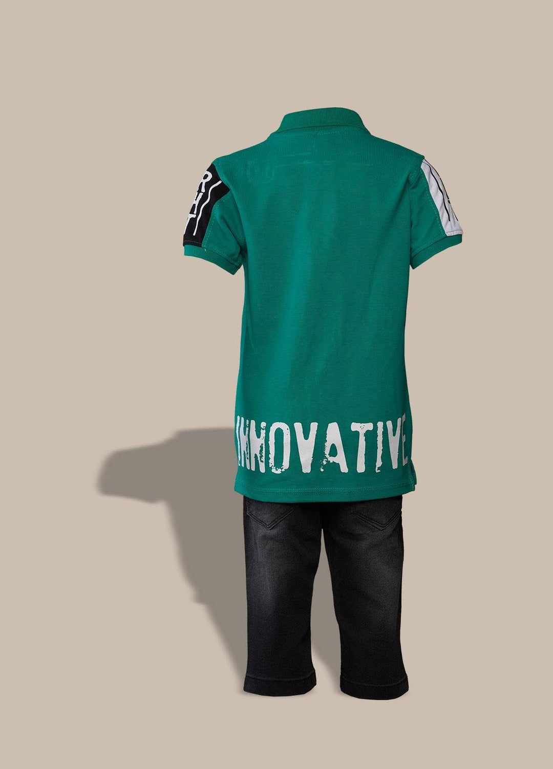 Sanaulla Exclusive Range  Fancy Suit for Boys -  350699 Green