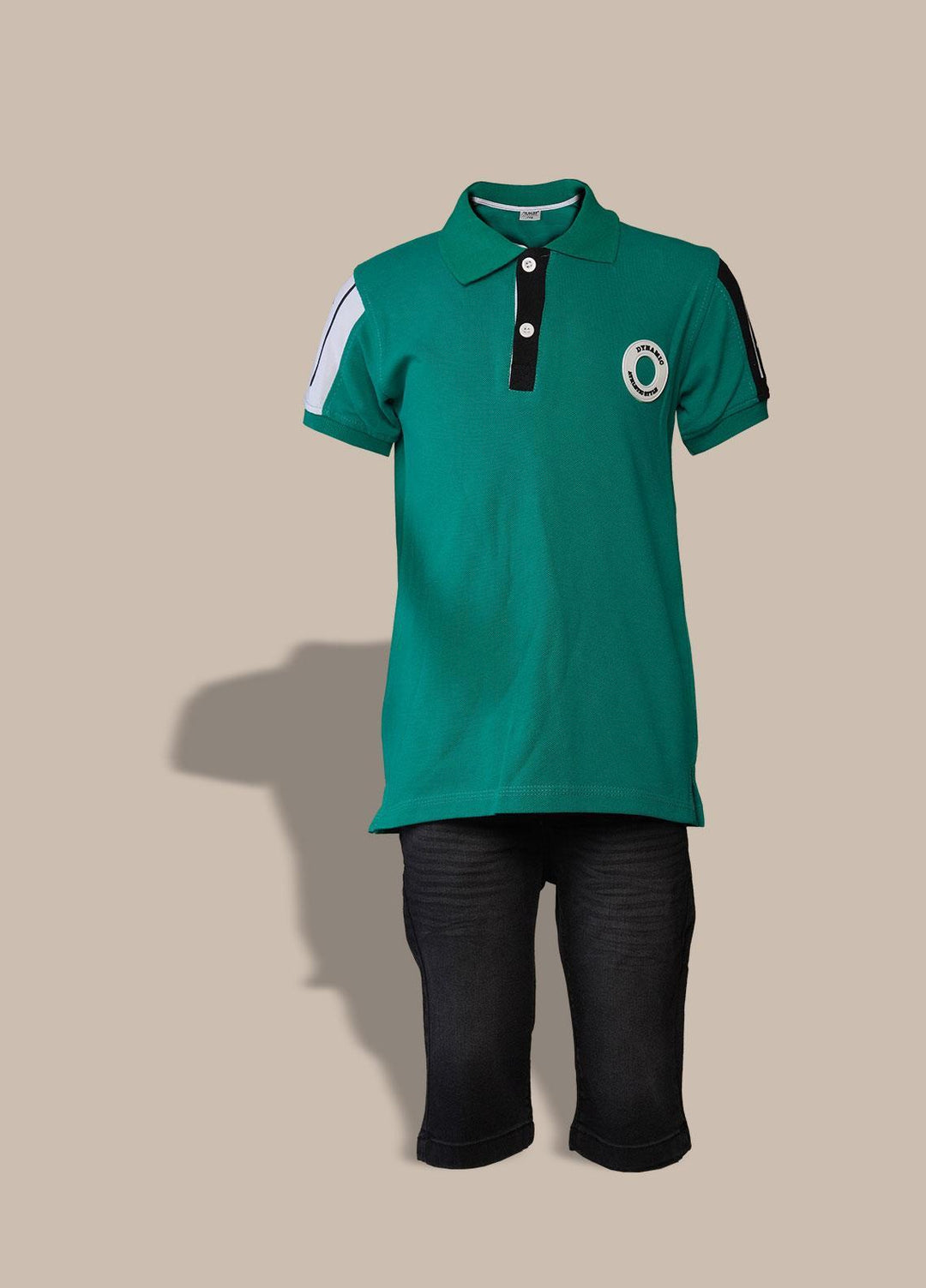 Sanaulla Exclusive Range  Fancy Suit for Boys -  350699 Green