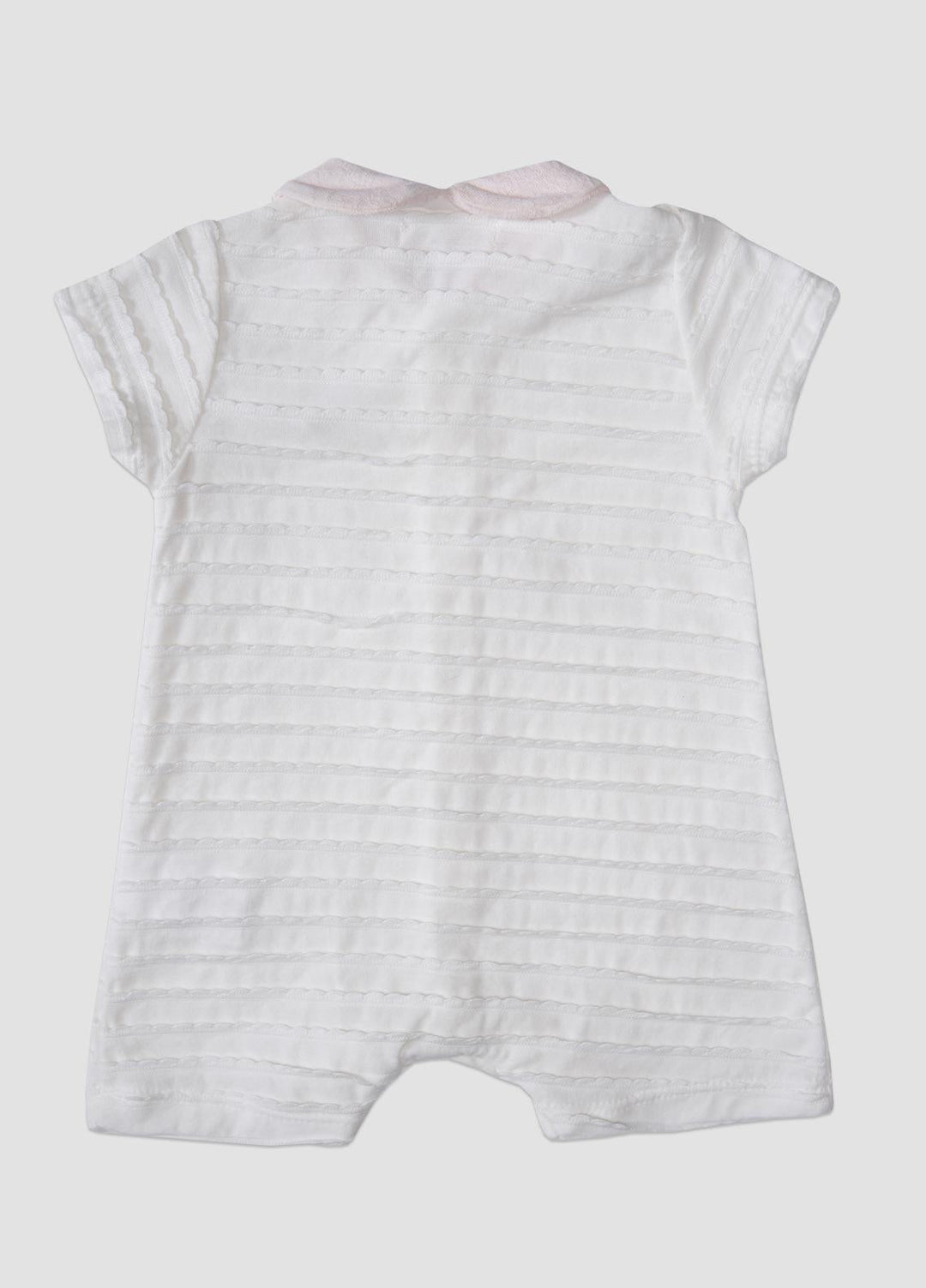 Sanaulla Exclusive Range  Fancy Rompers for Girls -  781369 White