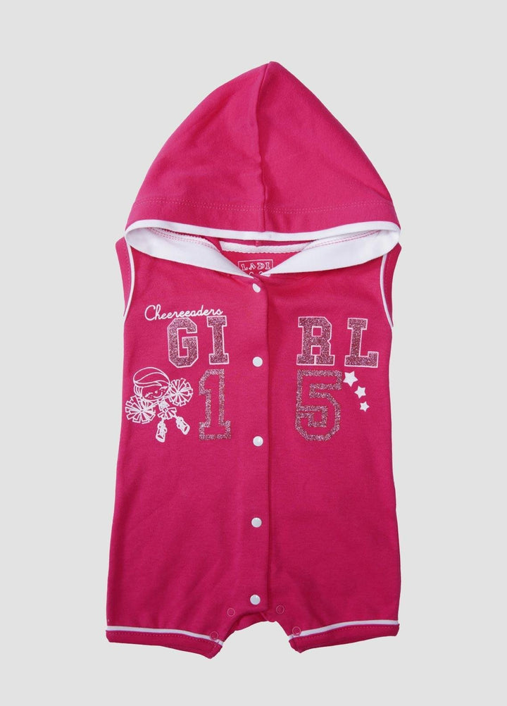 Sanaulla Exclusive Range  Fancy Rompers for Girls -  32297 D Pink