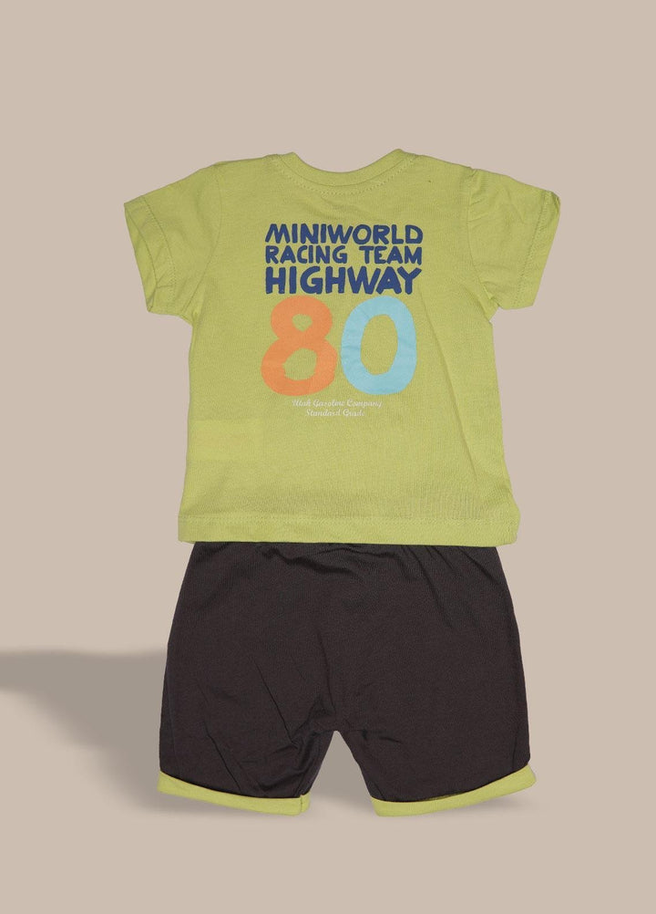 Sanaulla Exclusive Range  Fancy Suit for Boys -  351682 Green