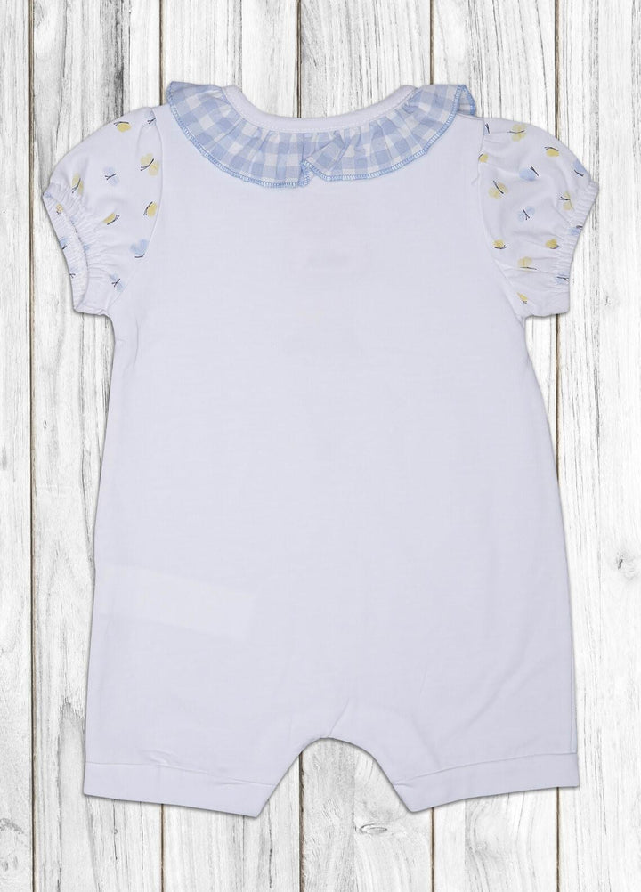 Sanaulla Exclusive Range  Fancy Kids Romper -   481410 White