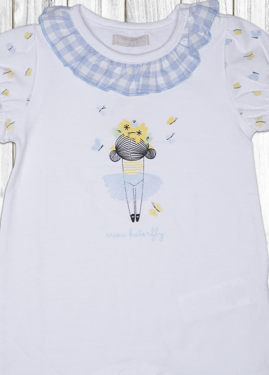 Sanaulla Exclusive Range  Fancy Kids Romper -   481410 White