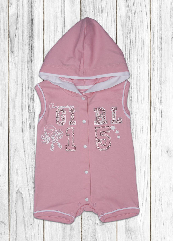 Sanaulla Exclusive Range  Fancy Romper for Kids -  32297 L Pink