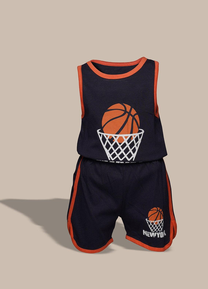 Sanaulla Exclusive Range  Fancy Suit for Boys -  351737 Navy