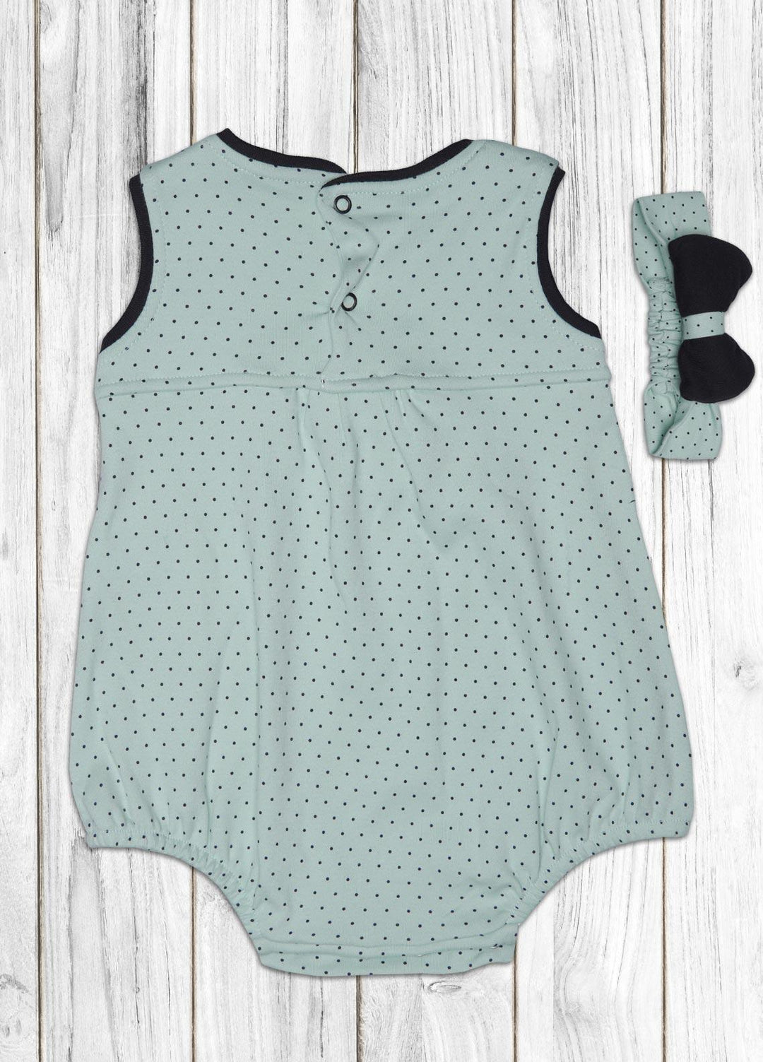 Sanaulla Exclusive Range  Fancy Romper for Kids -  D-4145 Pista