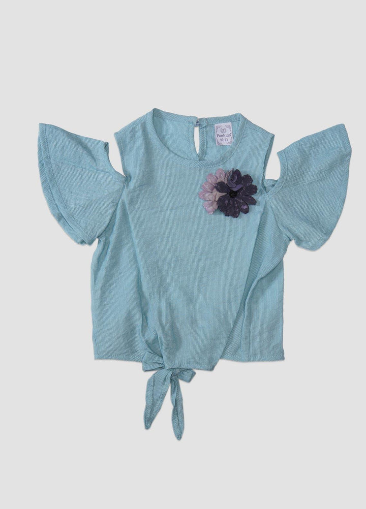 Sanaulla Exclusive Range  Fancy Suit for Girls -  10070 Green