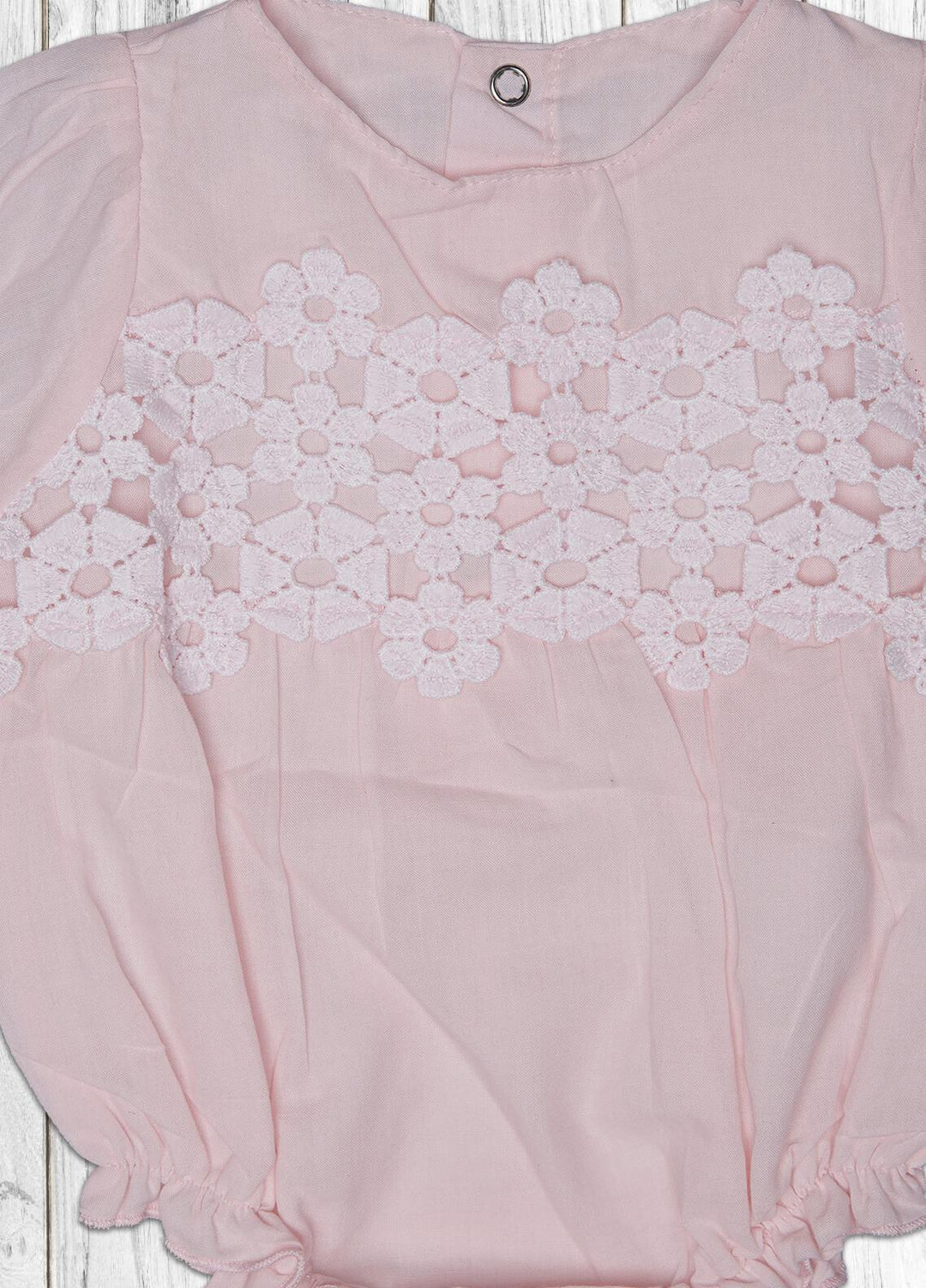 Sanaulla Exclusive Range  Fancy Kids Romper -  1124 Pink