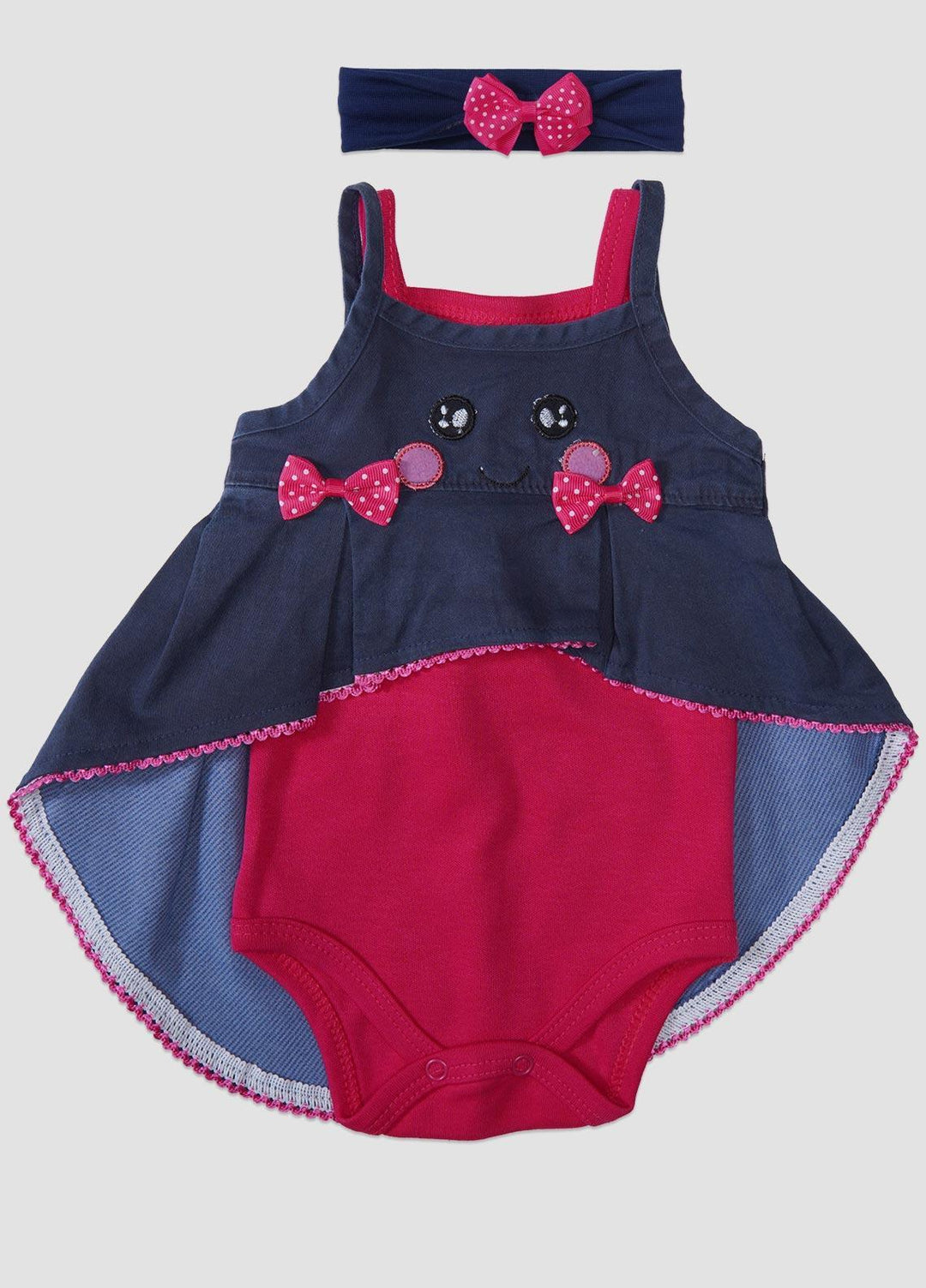 Sanaulla Exclusive Range  Fancy Frock for Girls -  124 Blue