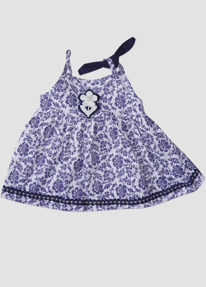 Sanaulla Exclusive Range  Fancy Frock for Girls -  125 Purple