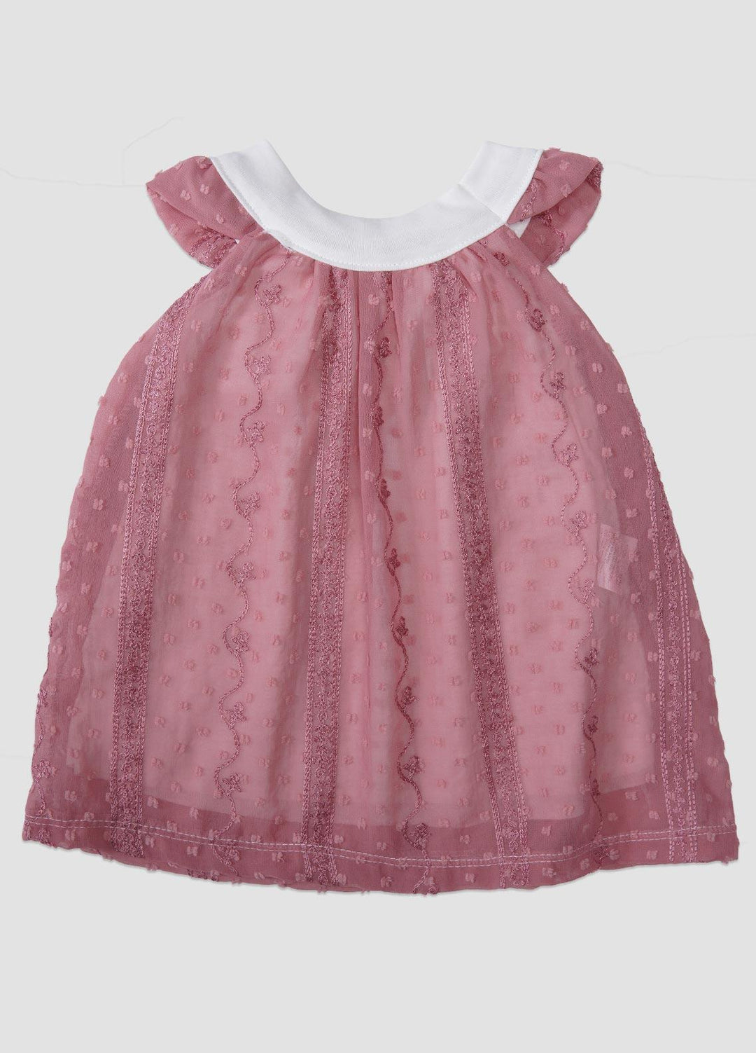 Sanaulla Exclusive Range  Fancy Frock for Girls -  8670 Pink