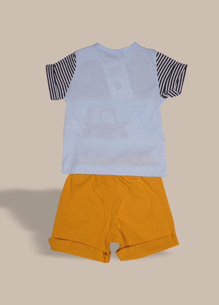 Sanaulla Exclusive Range  Fancy Suit for Boys -  348002 Sky Blue