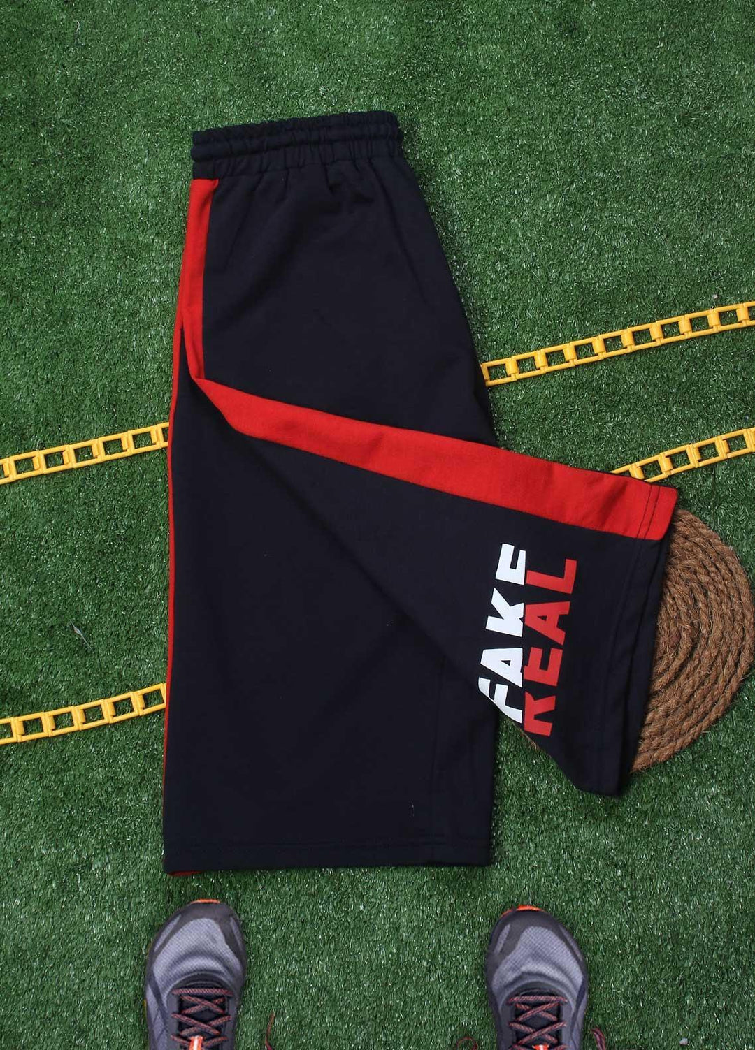 Sanaulla Exclusive Range Cotton Fancy Boys Shorts -  D-3021-2 Navy