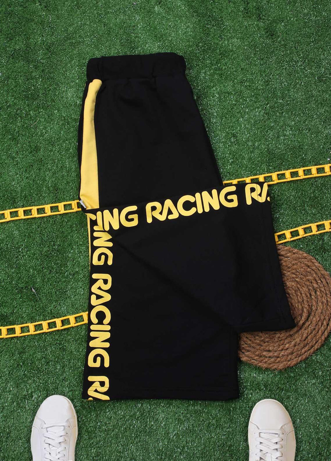 Sanaulla Exclusive Range Cotton Fancy Boys Shorts -  D-3068-2 Black