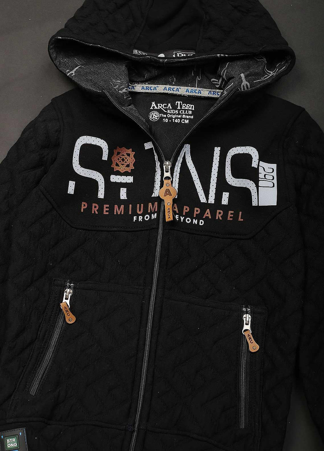 Sanaulla Exclusive Range Mix Casual Upper for Boys -  237-1 Black