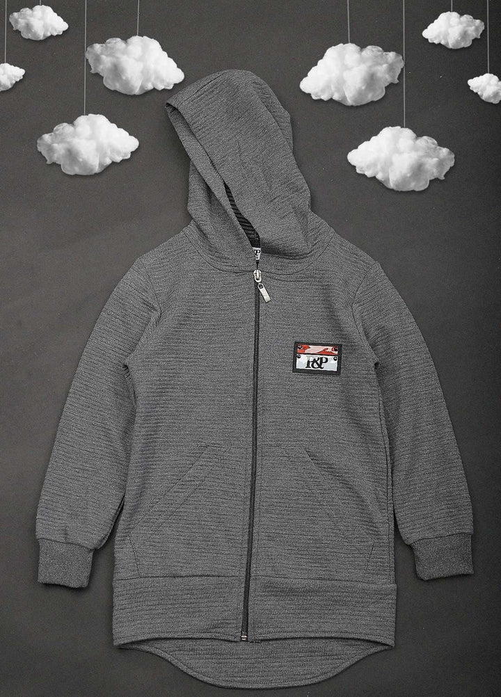 Sanaulla Exclusive Range Mix Casual Girls Upper -  2400 Grey