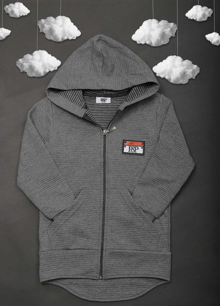 Sanaulla Exclusive Range Mix Casual Girls Upper -  2400 Grey