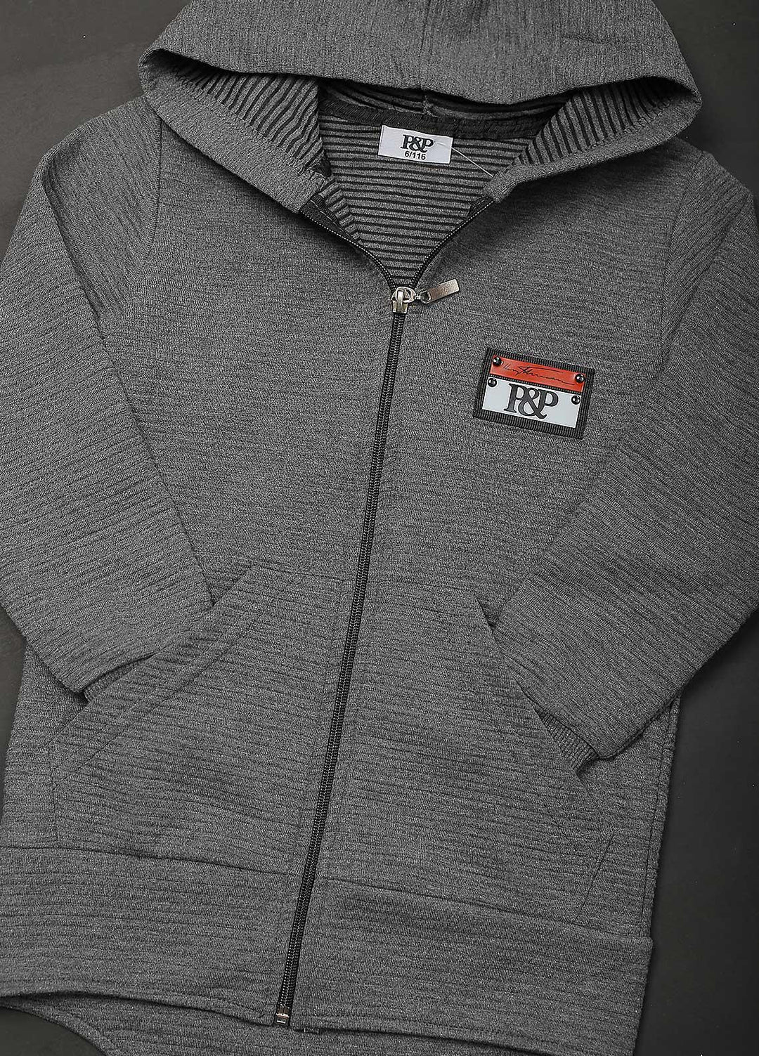 Sanaulla Exclusive Range Mix Casual Girls Upper -  2400 Grey