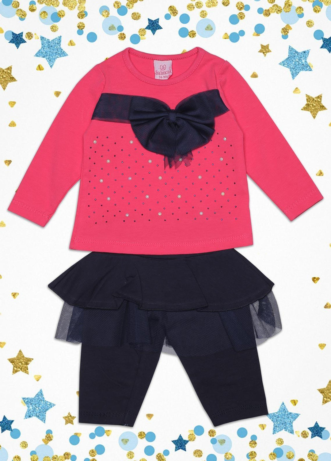 Sanaulla Exclusive Range  Fancy Girls Suit -  SU22KW  310017 Pink