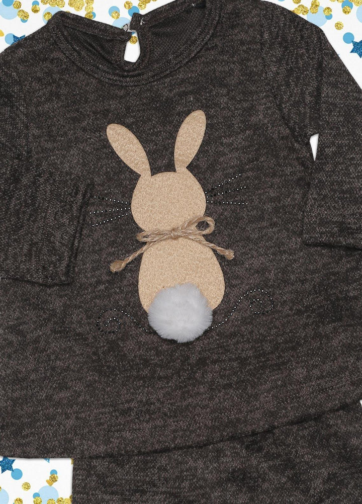 Sanaulla Exclusive Range  Fancy Suit for Girls -  SU22KW  340052 Brown