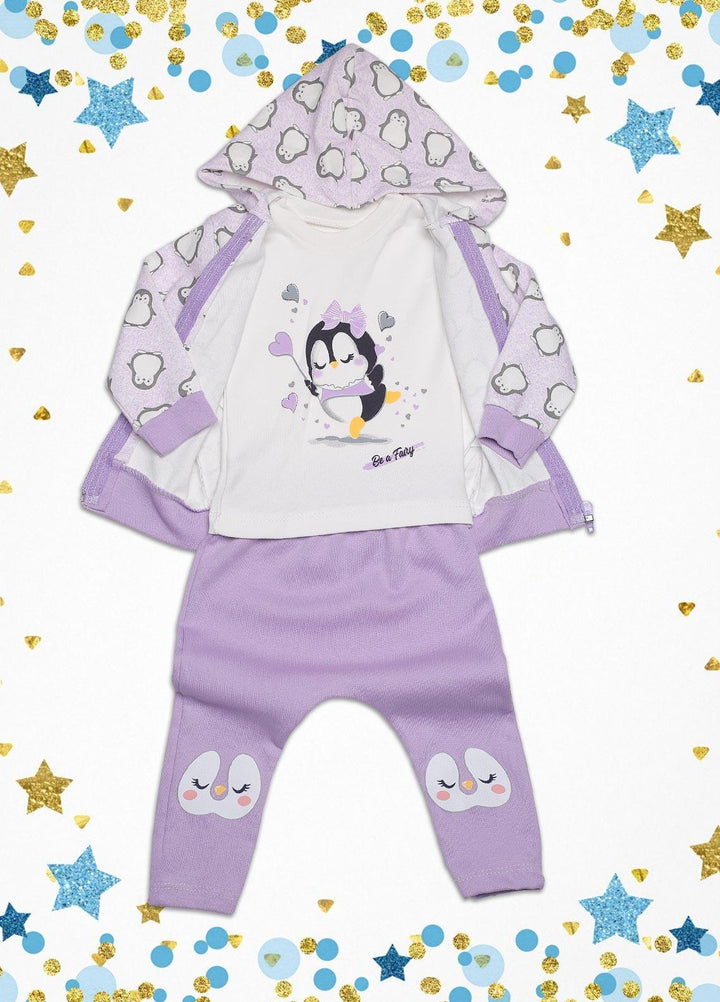 Sanaulla Exclusive Range  Fancy Girls Suit -  SU22KW  332370 purple