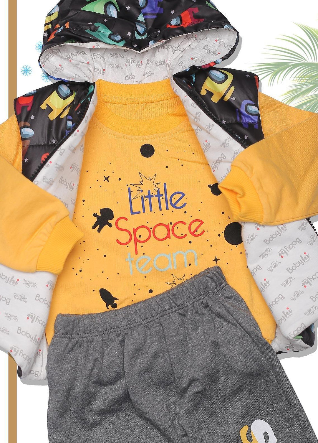 Sanaulla Exclusive Range  Fancy Suit for Boys -  SU22KW  340730 Yellow