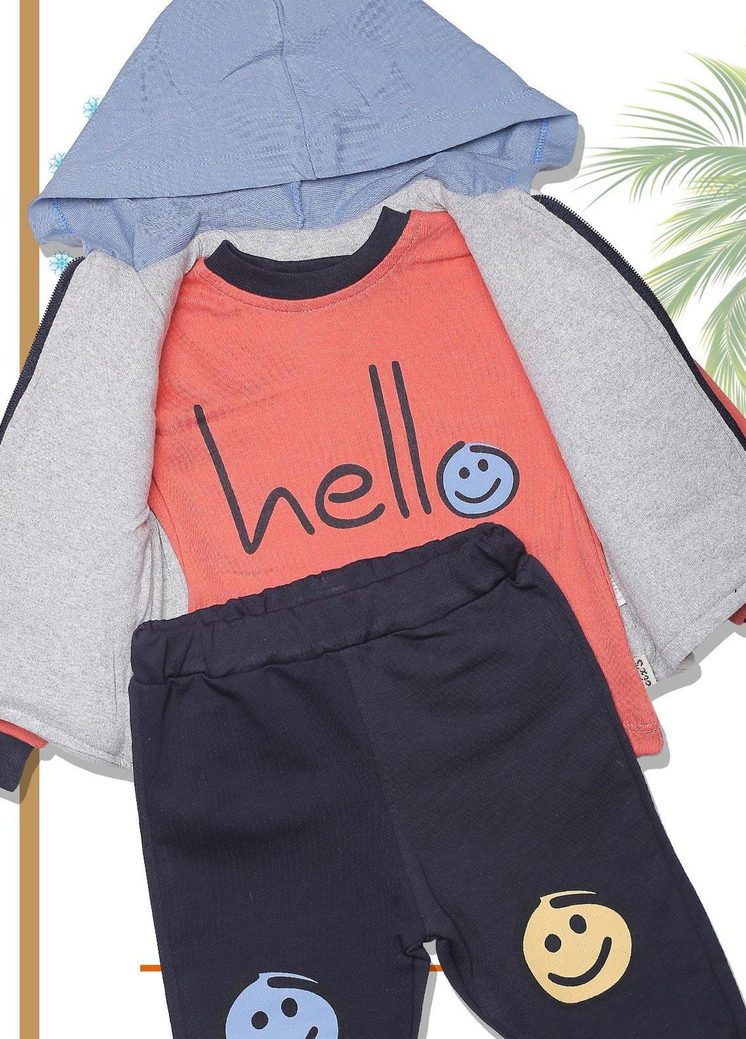 Sanaulla Exclusive Range  Fancy Suit for Boys -  SU22KW 1008500 Grey