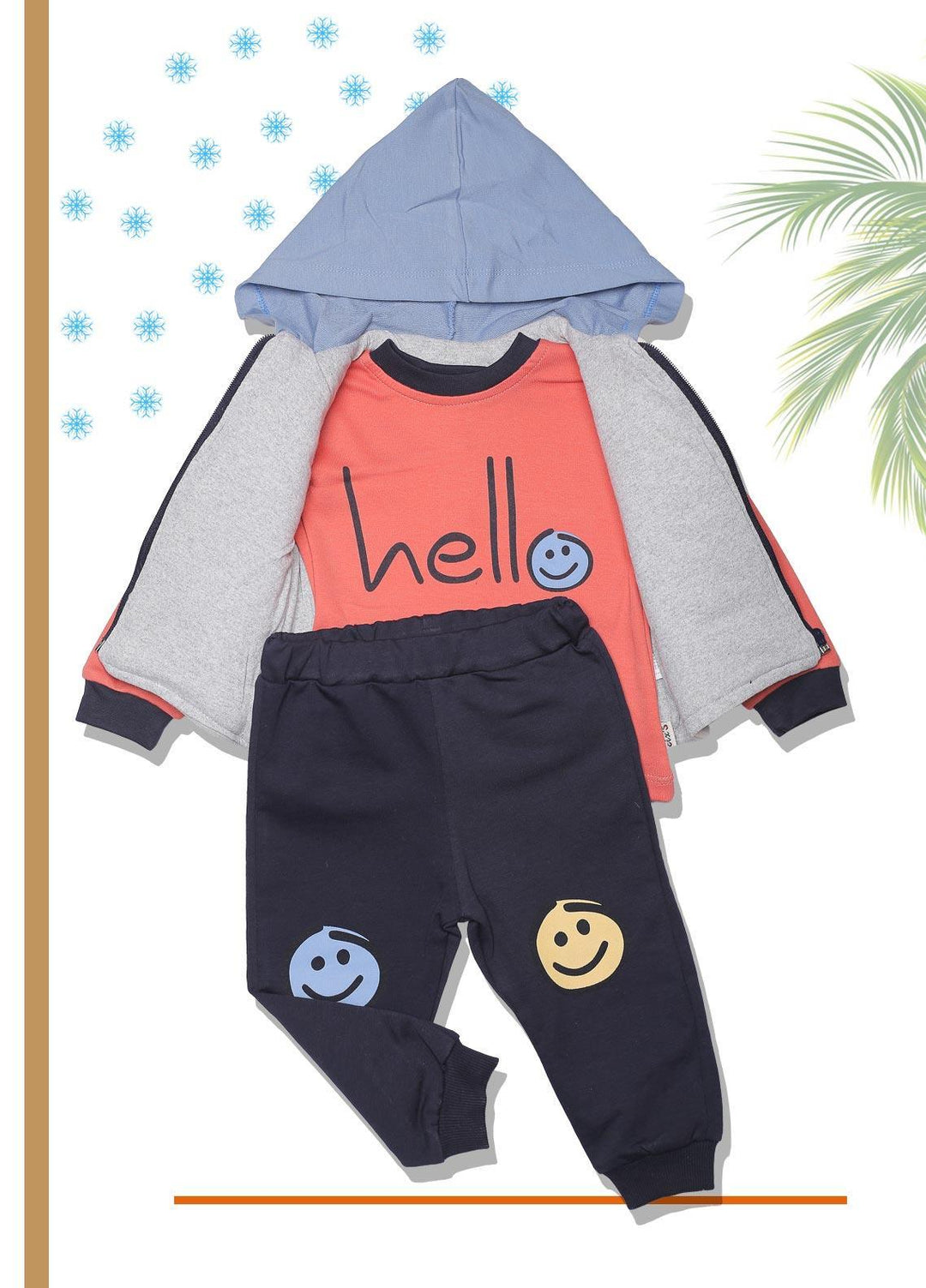 Sanaulla Exclusive Range  Fancy Suit for Boys -  SU22KW 1008500 Grey