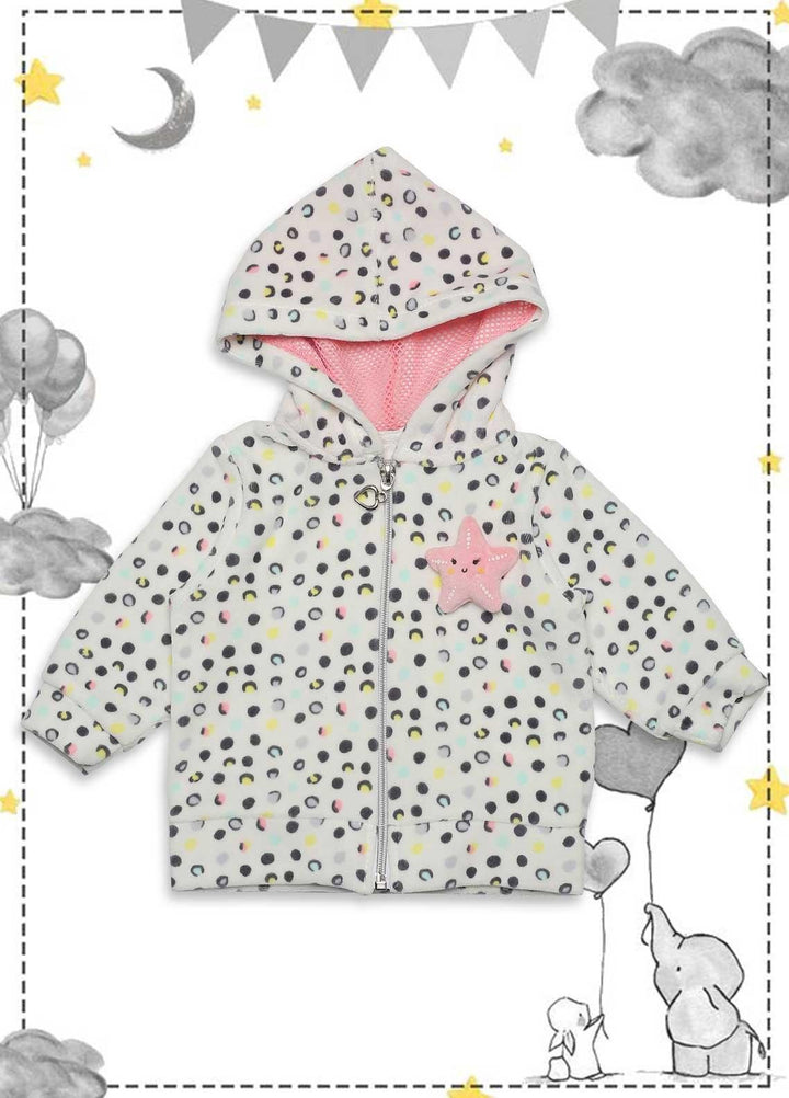 Sanaulla Exclusive Range  Fancy Kids Jacket -  127181 Off white