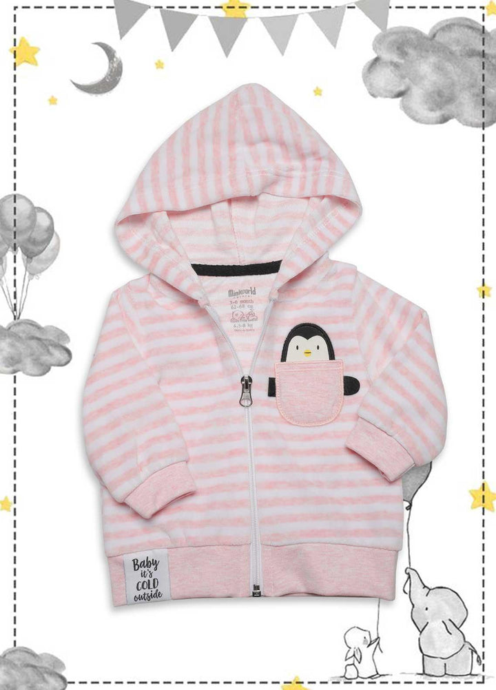 Sanaulla Exclusive Range  Fancy Jacket for Kids -  127231 Pink