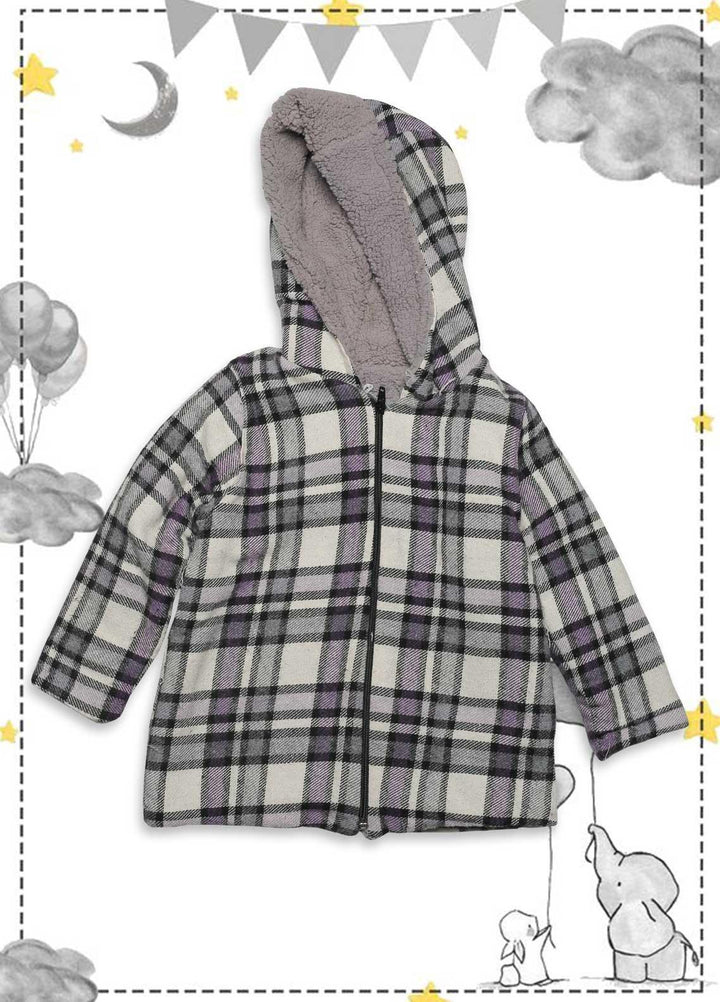 Sanaulla Exclusive Range  Fancy Kids Jacket -  342393 Dark Grey