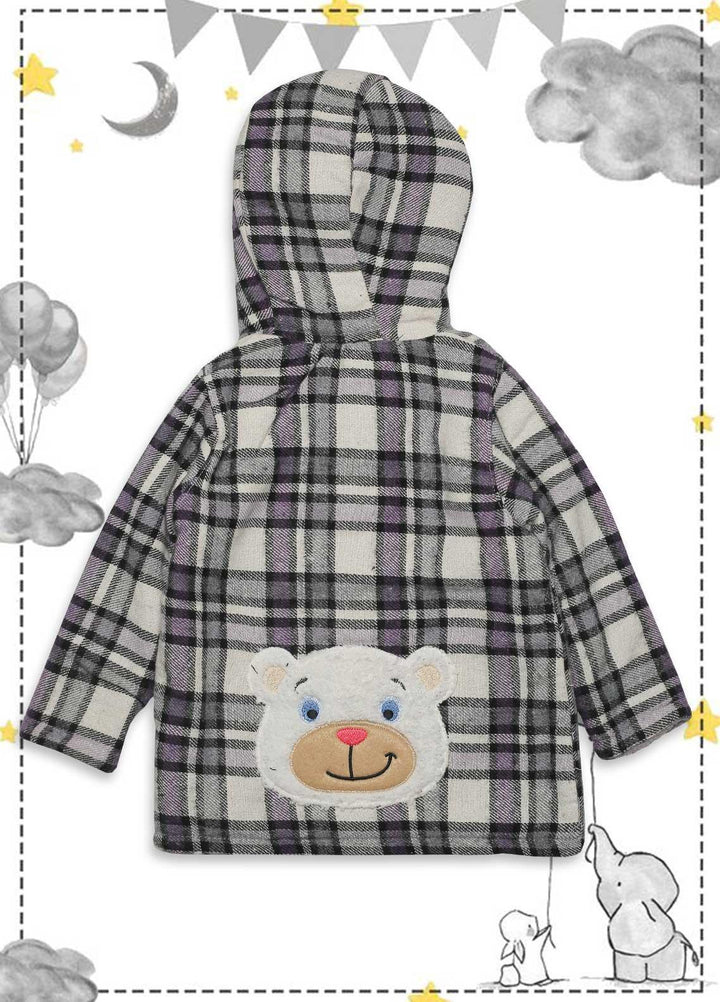 Sanaulla Exclusive Range  Fancy Kids Jacket -  342393 Dark Grey