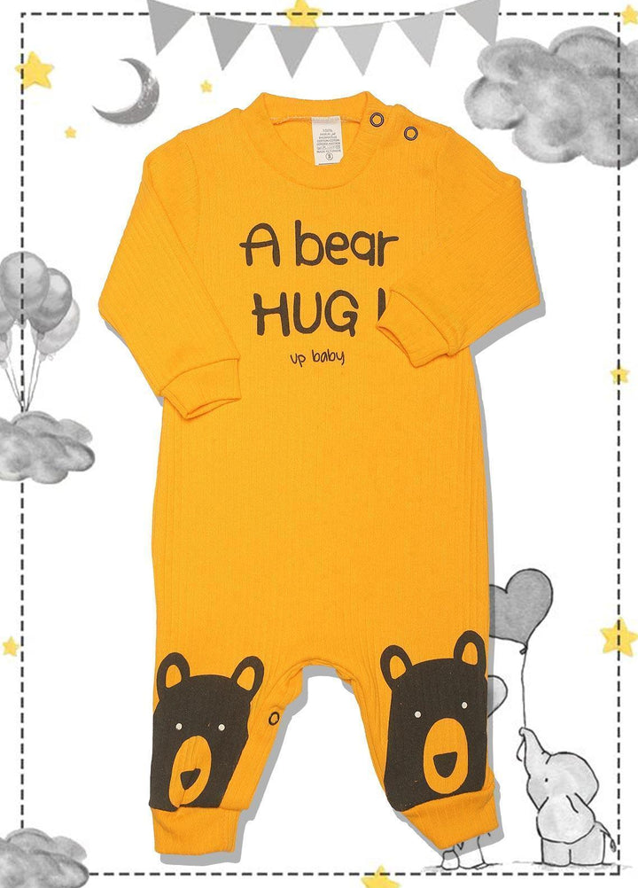 Sanaulla Exclusive Range  Fancy Romper for Boys -  SU22KW 342733 Yellow