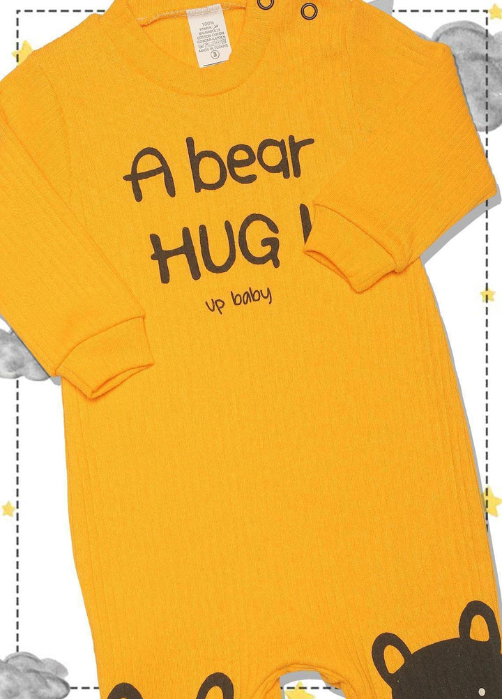 Sanaulla Exclusive Range  Fancy Romper for Boys -  SU22KW 342733 Yellow