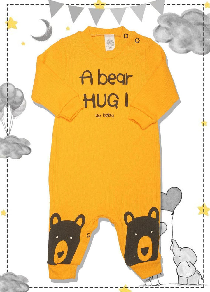 Sanaulla Exclusive Range  Fancy Romper for Boys -  SU22KW 342733 Yellow