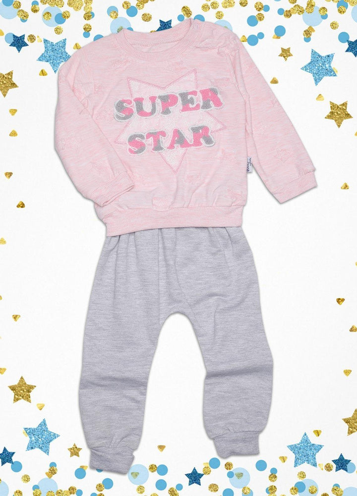 Sanaulla Exclusive Range  Fancy Girls Suit -  SU22KW 340512 Pink