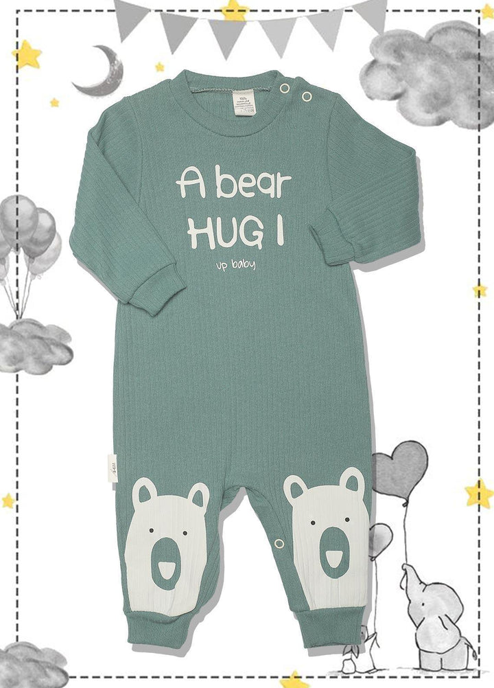 Sanaulla Exclusive Range  Fancy Boys Romper -  SU22KW 342733 Green