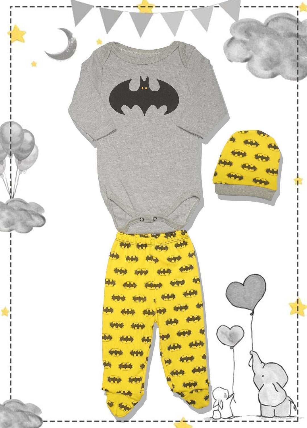 Sanaulla Exclusive Range  Fancy Romper for Boys -  SU22KW 325523 Grey