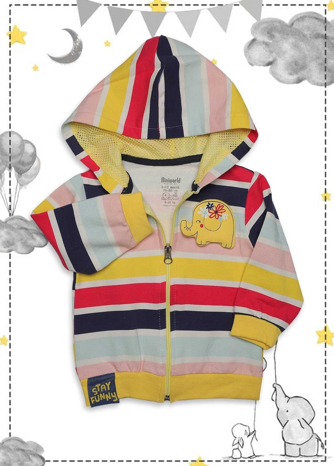 Sanaulla Exclusive Range  Fancy Jacket for Kids -  126180 Multi1