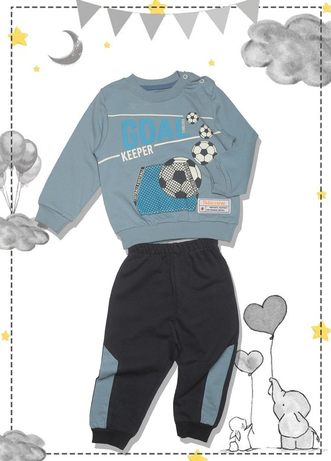 Sanaulla Exclusive Range  Fancy Suit for Boys -  SU22KW 336716 Grey