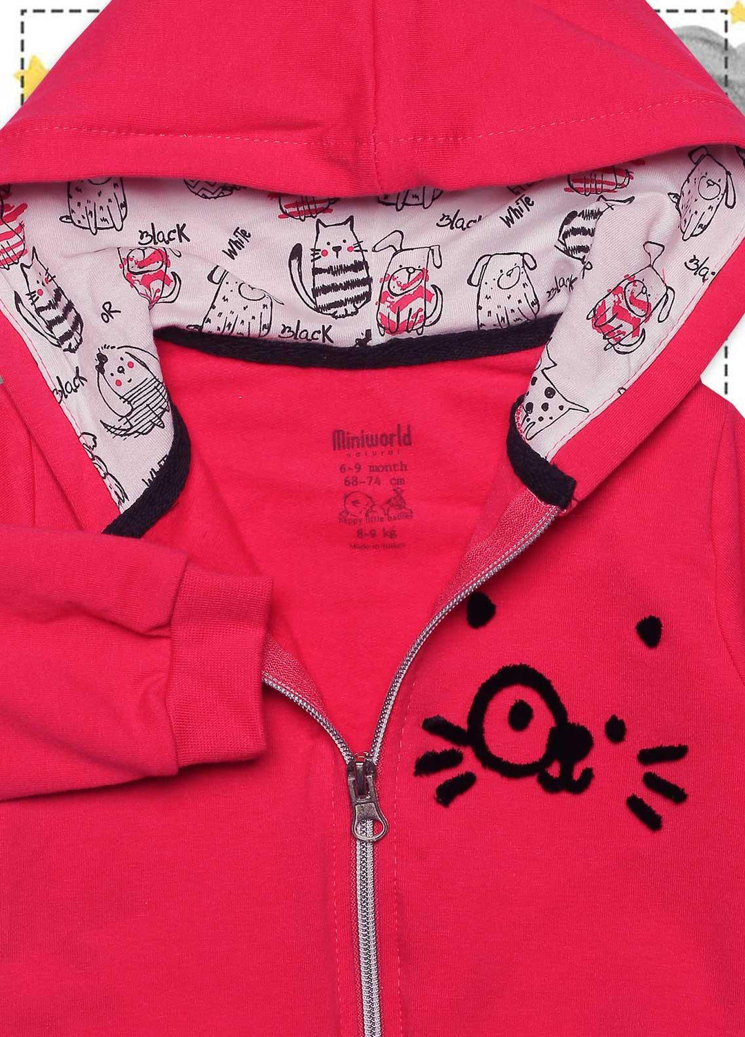 Sanaulla Exclusive Range  Fancy Kids Jacket -  126181 Pink