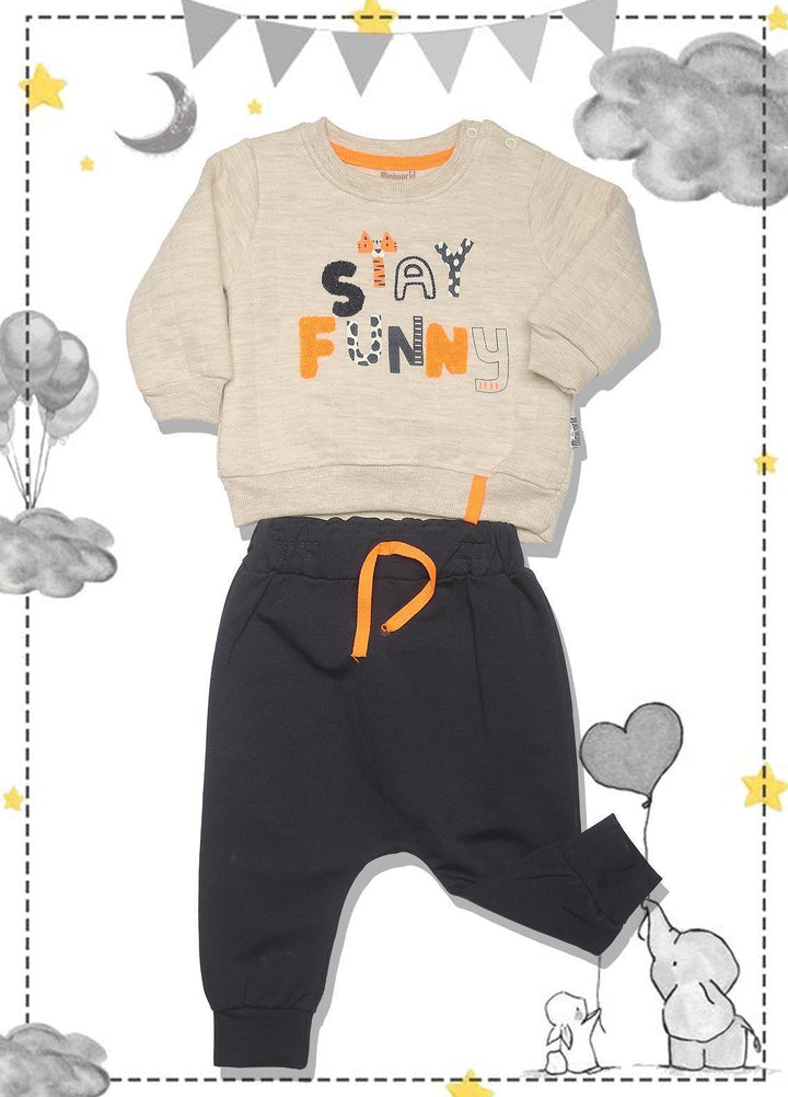 Sanaulla Exclusive Range  Fancy Suit for Boys -  SU22KW 340884 Grey2